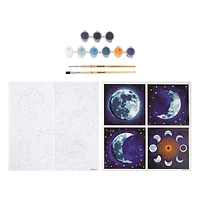 Lunar Phases Paint-by-Number Gallery Mini Kit by Artist's Loft®