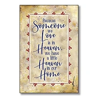 Heaven In Our Home Plaque with Easel & Hanger