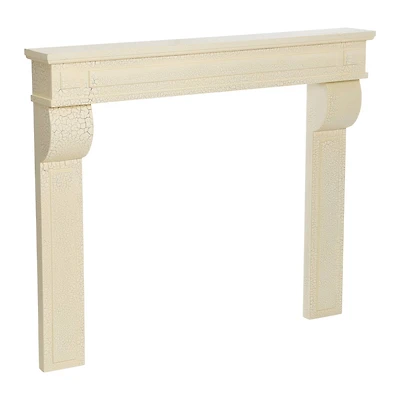 Hello Honey® 5ft. Decorative Lodge Fireplace Mantel