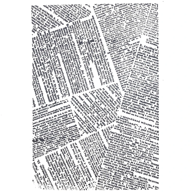 Background Articles Wood Stamp by Recollections™