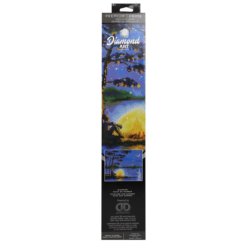 Diamond Art® Moonlight Campfire Premium Kit