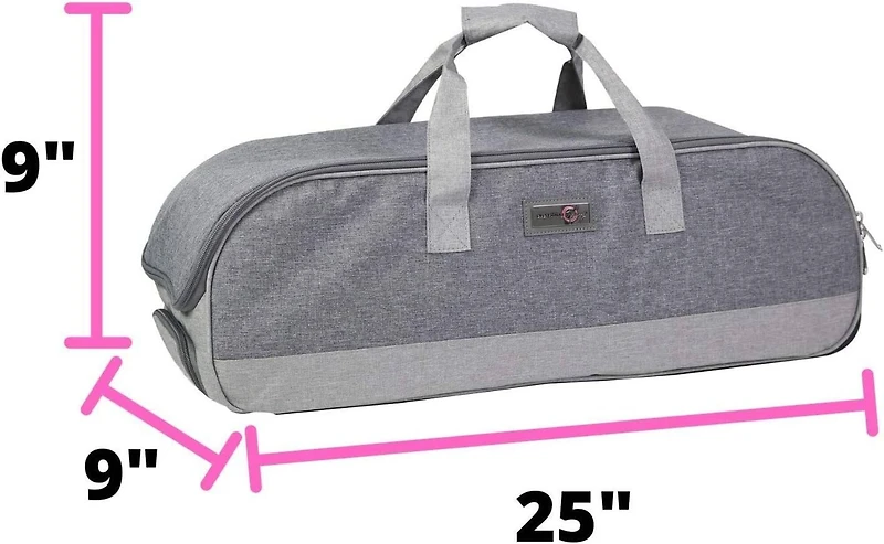 Everything Mary Heather Rolling Craft Tote for Cricut, Brother, and Silhouette Machines