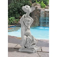 Design Toscano® 2.5ft. Boy on Dolphin Classical Garden Statue