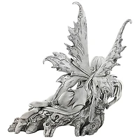 Design Toscano 17" Pause to Ponder Fairy Garden Statue