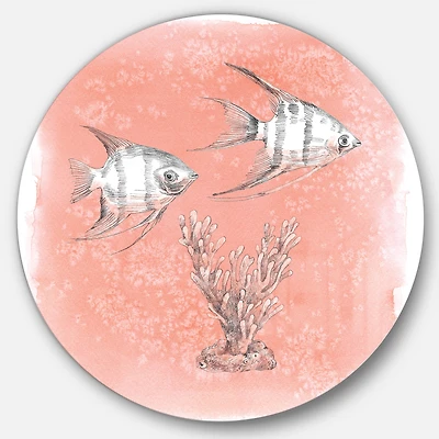 Designart - Coastal Sea Life III fish sketches