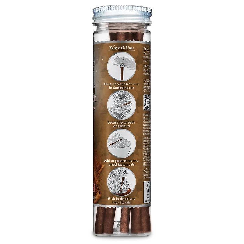 ScentSicles® Two Dashes of Cinnamon Scented Ornament Sticks, 6ct.