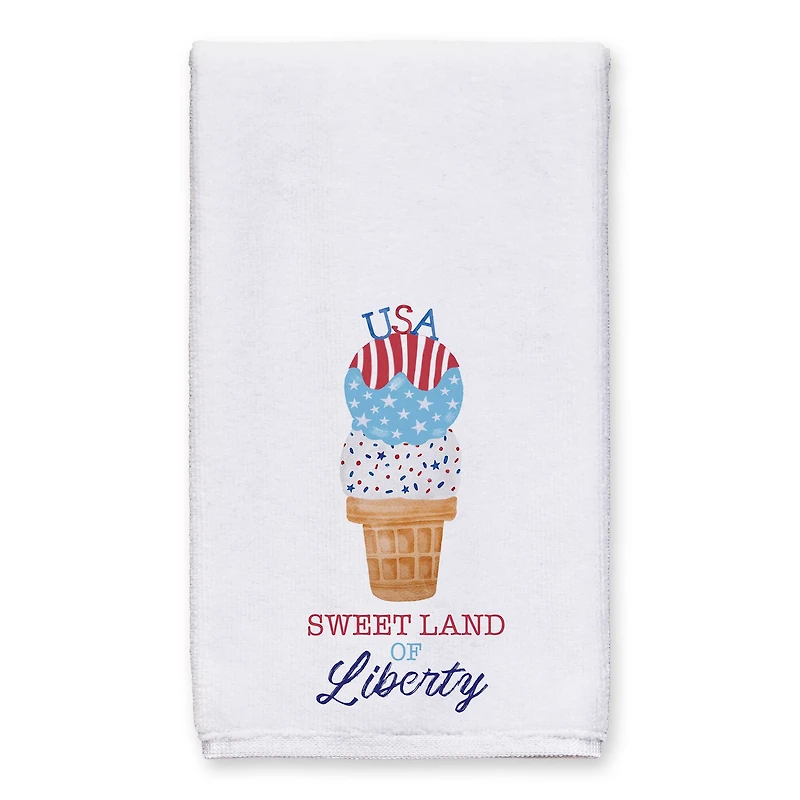 Sweet Land of Liberty Ice Cream Tea Towel Set