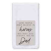 My Dad Is My Hero Towel Set
