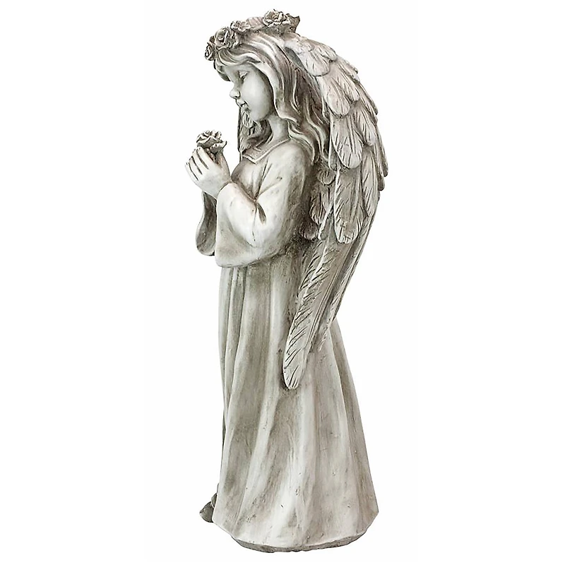 Design Toscano 20" Divine Messenger Memorial Garden Angel Statue