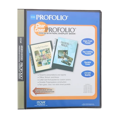 12 Pack: Itoya® 12 Page Clear Cover Profolio®