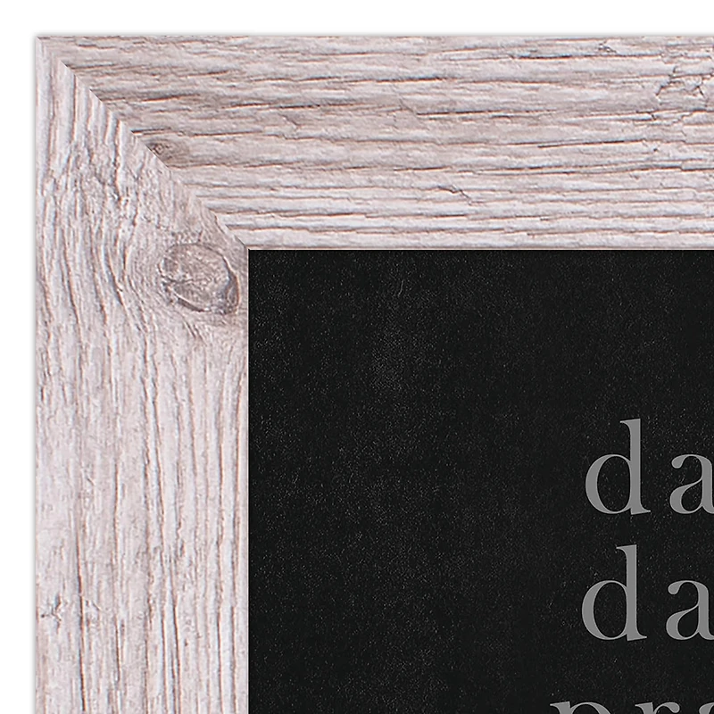 14" Reindeer Names Western White Framed Print