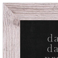 14" Reindeer Names Western White Framed Print