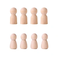 12 Packs: 8 ct. (96 total) 1" Wooden Peg People by Creatology™