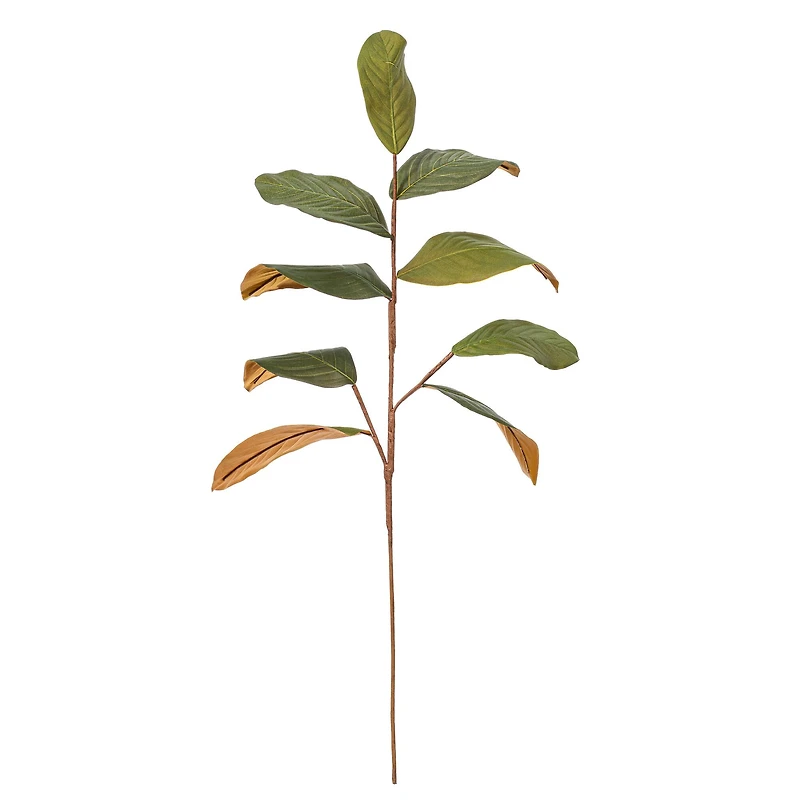 Artificial Green Magnolia Spray, 3ct.