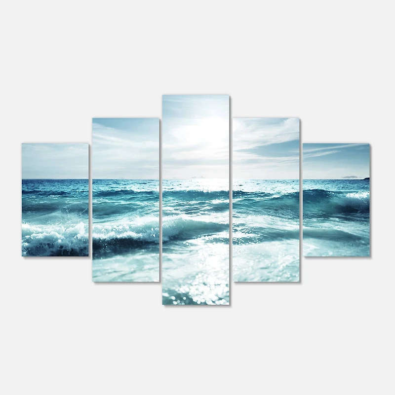 Designart - Seychelles Beach at Sunset