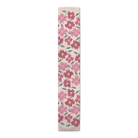 Pink Florals 16" x 90" Cotton Twill Runner