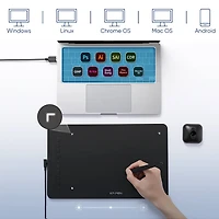 XPPen Deco 01 V2 Drawing Tablet