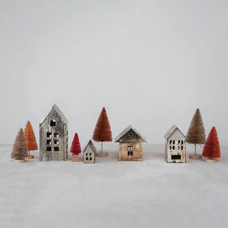 Hello Honey® 6.25" Antique Pewter Finish Metal House