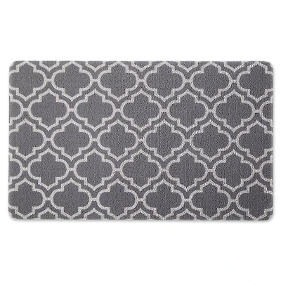 DII® Gray Lattice Tufted Mat