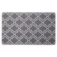 DII® Gray Lattice Tufted Mat
