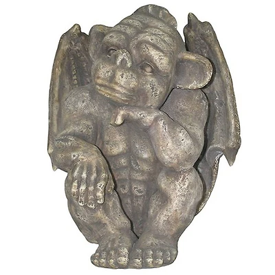 Santa's Workshop 10" Thinking Gargoyle Statue