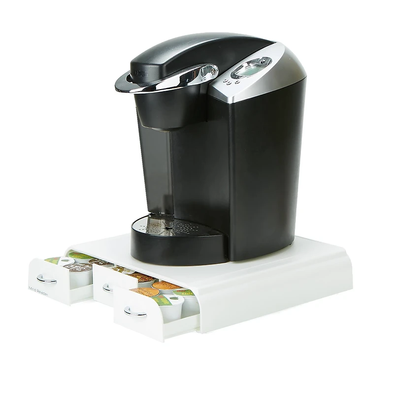Mind Reader White 36 Capacity 'Anchor' Triple Drawer Single Serve Coffee Pod Holder