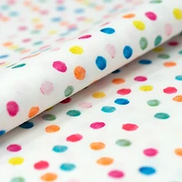 SINGER Rainbow Day Dot Cotton Fabric