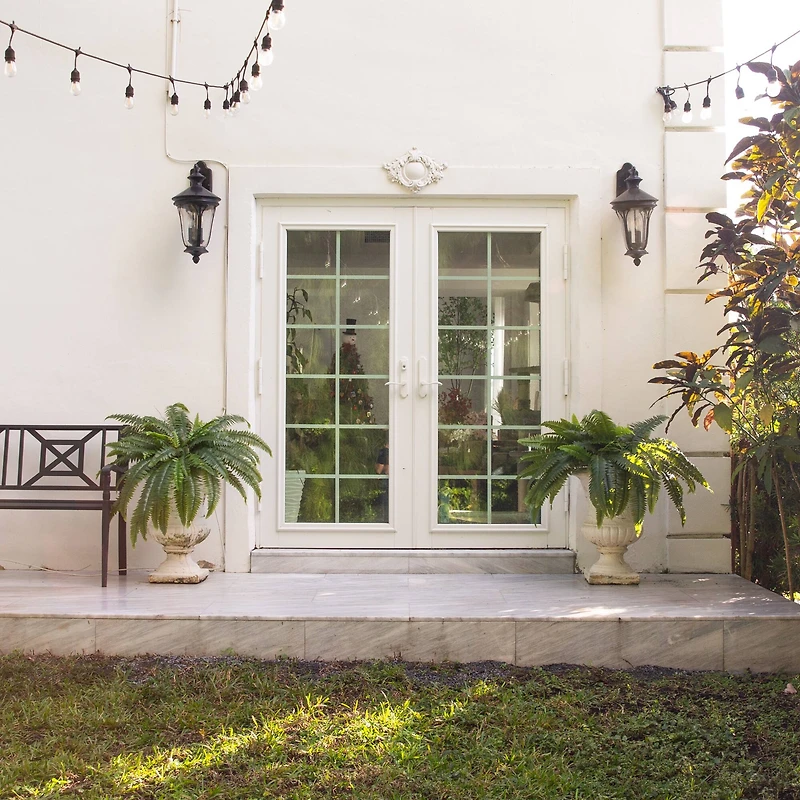 4ft. UV-Resistant Artificial Boston Ferns, 2ct.