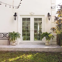 4ft. UV-Resistant Artificial Boston Ferns, 2ct.