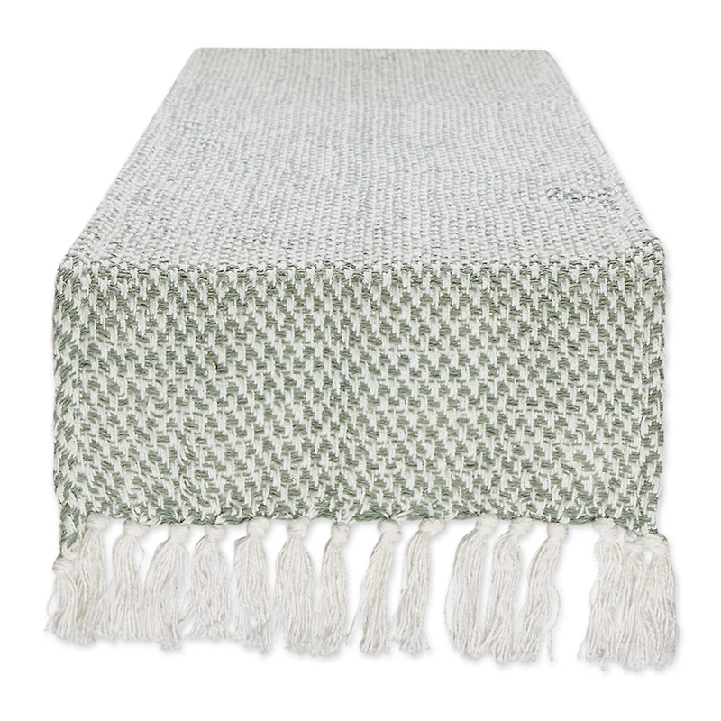 DII® 108" Woven Fringed Table Runner