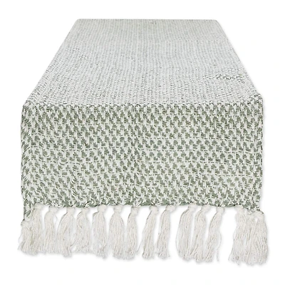 DII® 108" Woven Fringed Table Runner