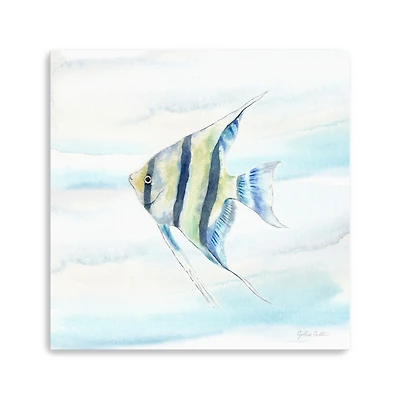Great Blue Sea IX Canvas Giclee