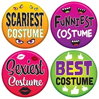 Beistle Halloween Costume Buttons