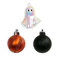 Iridescent White Ghosts 6 Piece Plastic Ornament Set by Ashland®