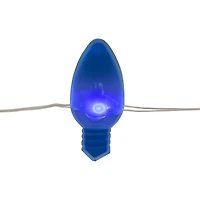 20ct. Patriotic Americana Retro Style Bulb LED Fairy Lights