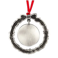 Gold Plated Bicentennial JFK Half Dollar Wreath Ornament 