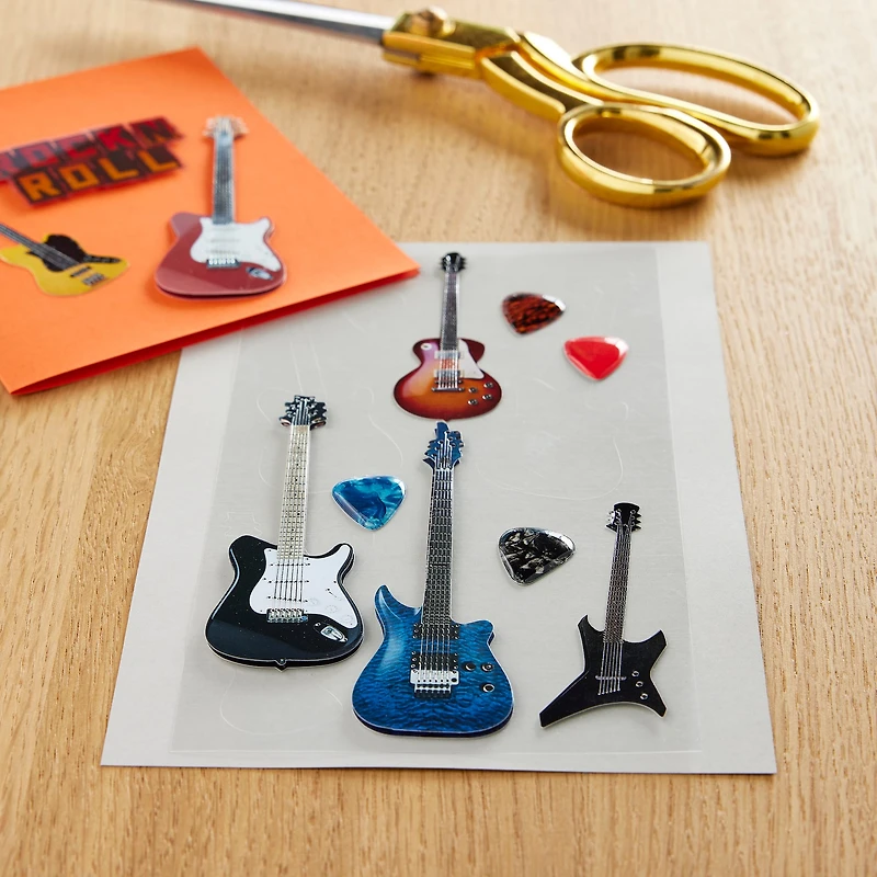 Electric Guitar Stickers by Recollections™