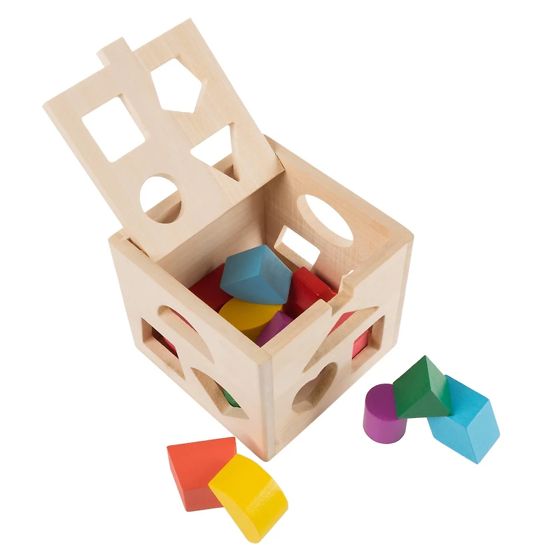 Toy Time Classic Toddler Wooden Shape Sorter