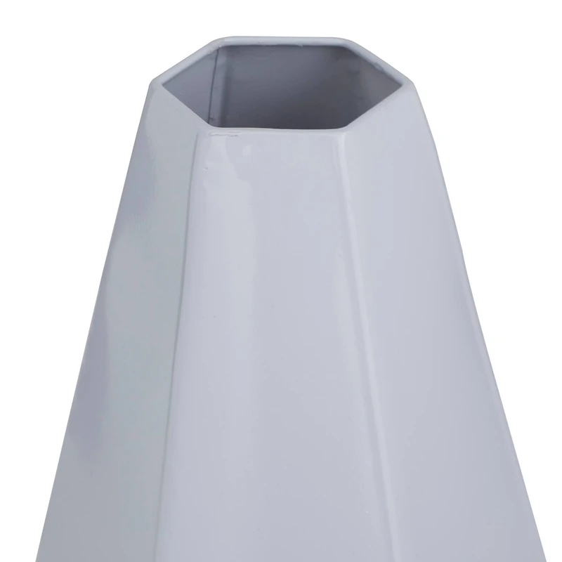 CosmoLiving by Cosmopolitan Iron Contemporary Vase