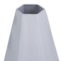 CosmoLiving by Cosmopolitan Iron Contemporary Vase