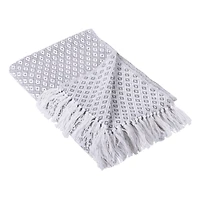 DII® Gray Mini Diamond Throw