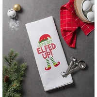 DII® Assorted Elfed Up Holiday Printed Dishtowel Set