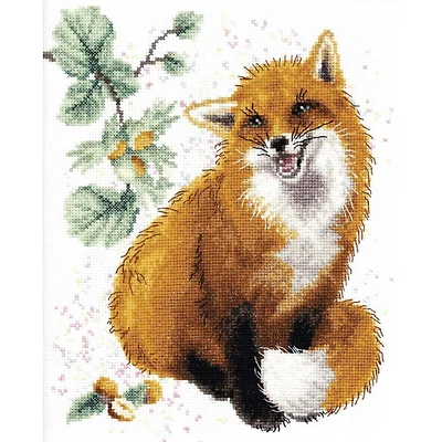 Charivna Mit Fox Counted Cross Stitch Kit
