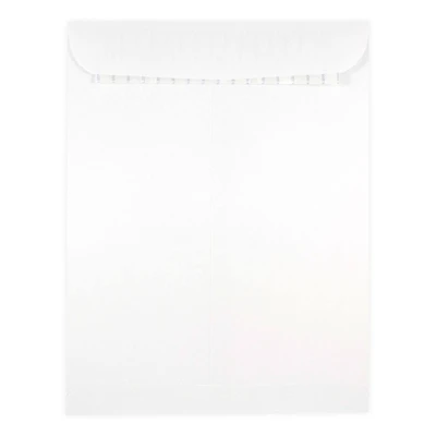 JAM Paper 9" x 12" White Open End Catalog Commercial Envelopes