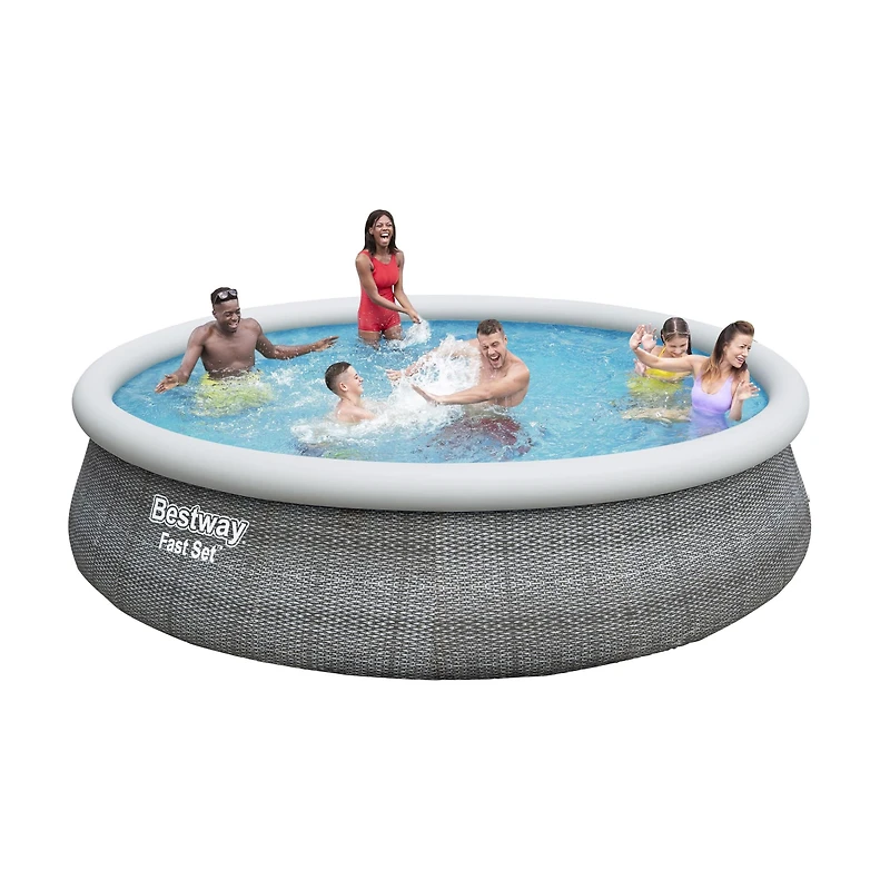 Bestway® Fast Set™ 15ft. Round Inflatable Pool Set