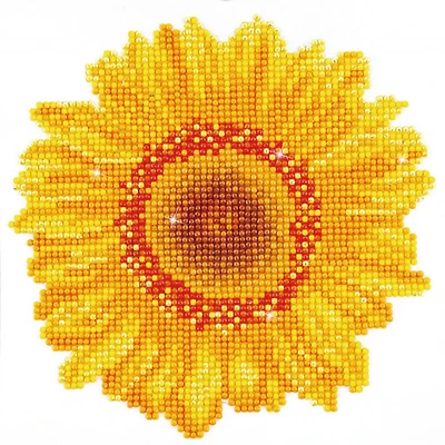 Diamond Dotz® Happy Day Sunflower Diamond Painting Kit