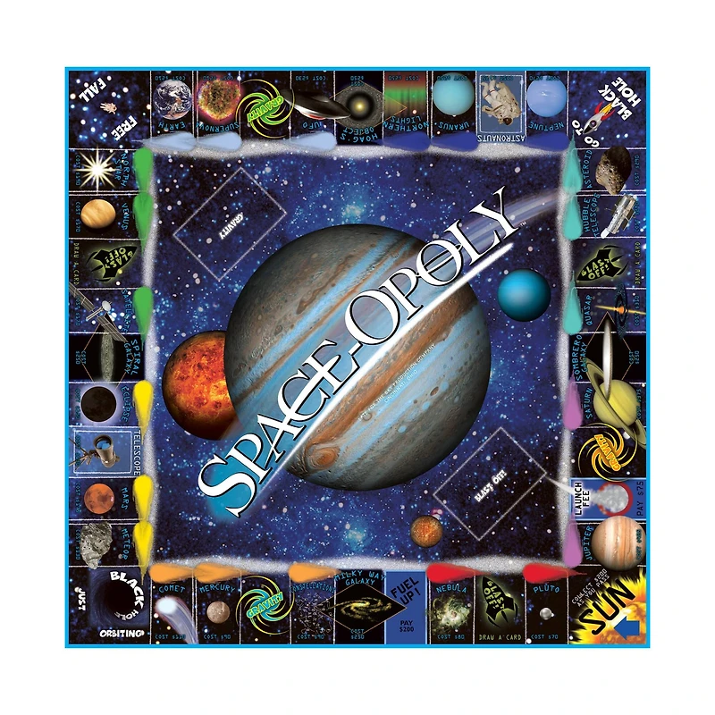 Late For The Sky Space-Opoly™ Board Game