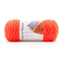 12 Pack: Soft Classic™ Neon Yarn by Loops & Threads