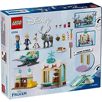 LEGO® Disney Frozen Anna’s Sleigh Adventure Buildable Model Toy Kit 43256