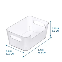 Small Clear Open Storage Bin by Simply Tidy®